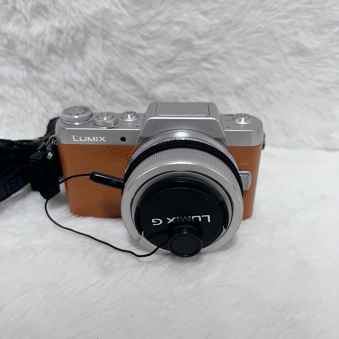 PanasonicLUMIX DMC-GF7Wブラウン ダブルレンズキット