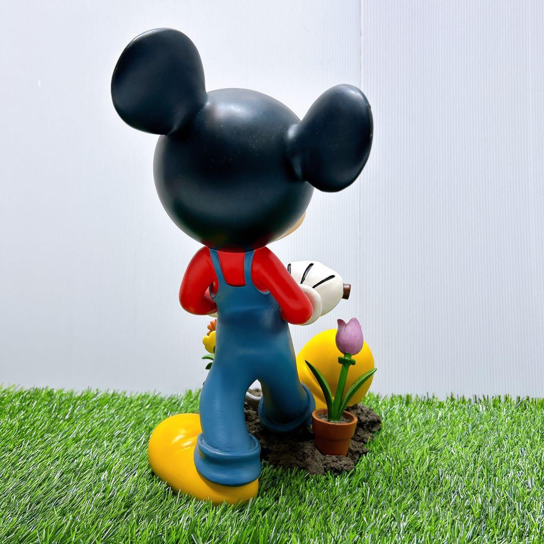 Disney ディズニー ミッキーマウス 陶器 置物 レトロ ビンテージ 希少