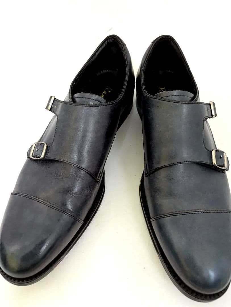 未使用品級　ASICS Runwalk ダブルモンクシューズ 25EEE