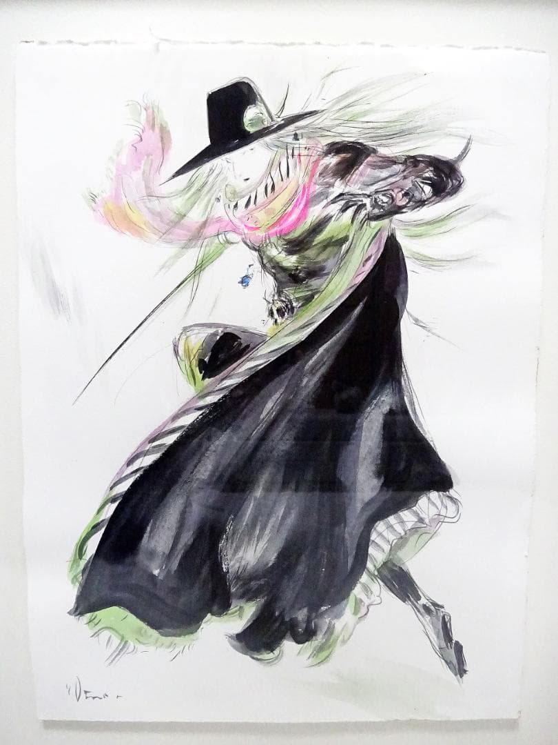 #天野喜孝 #オーダー原画 #吸血鬼ハンターD #共箱 #アールビバン保証書