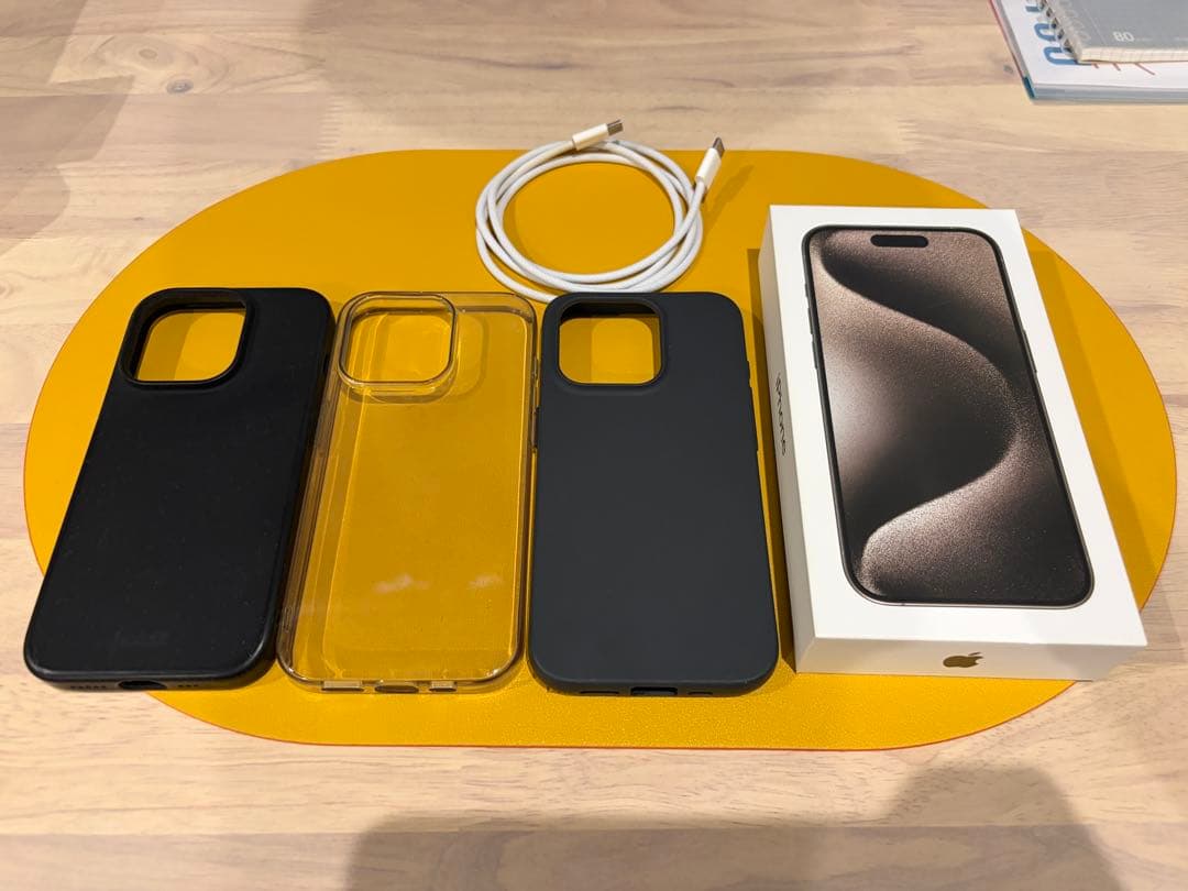 iPhone 15 Pro 256GB (Simフリー) ナチュラルチタニウム