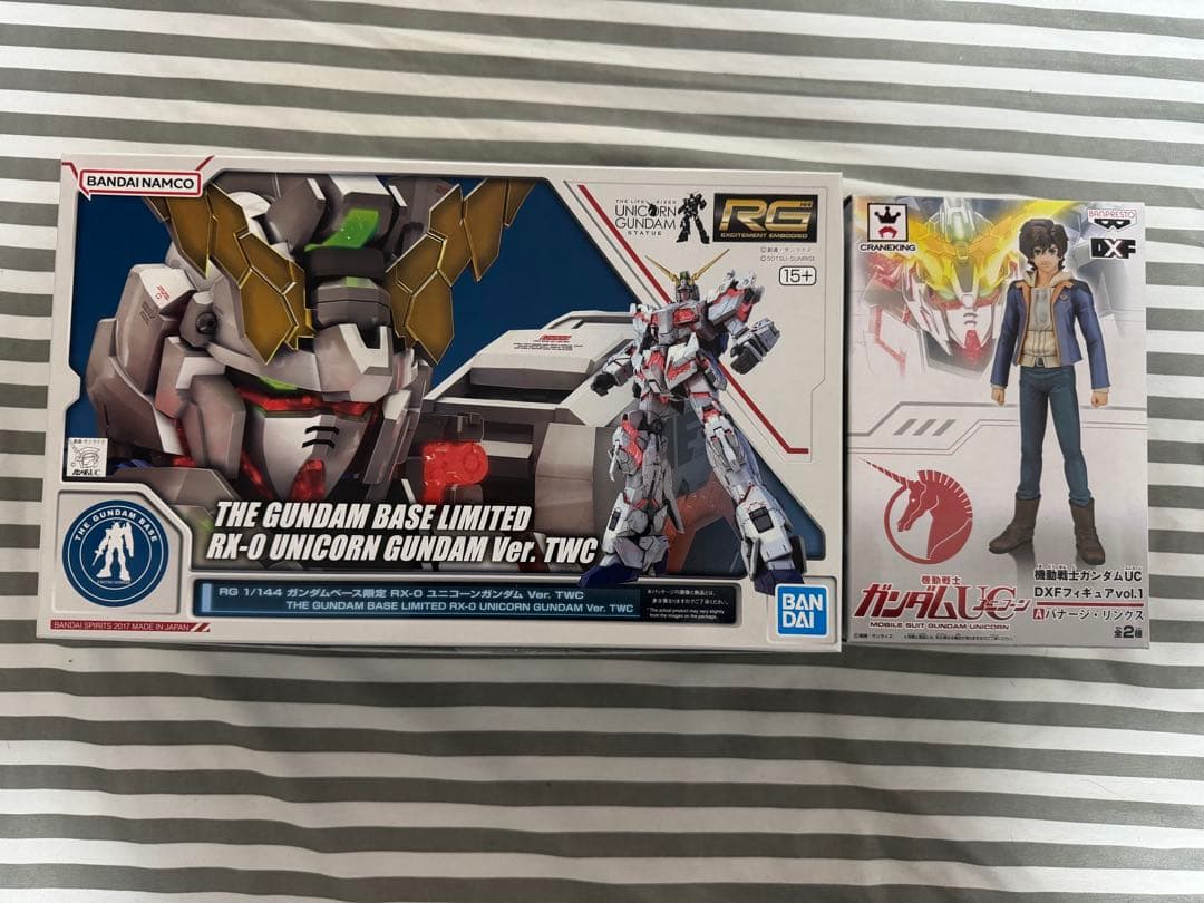 RG ユニコーンガンダム ver TWC & バナージフィギュア