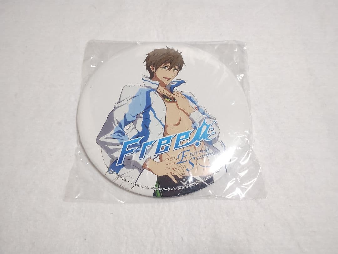 Free! Eternal Summer 橘真琴 デカ缶バッジ