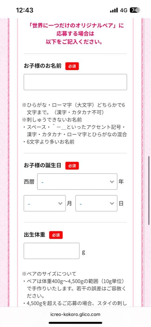 アイクレオ　オリジナルベア