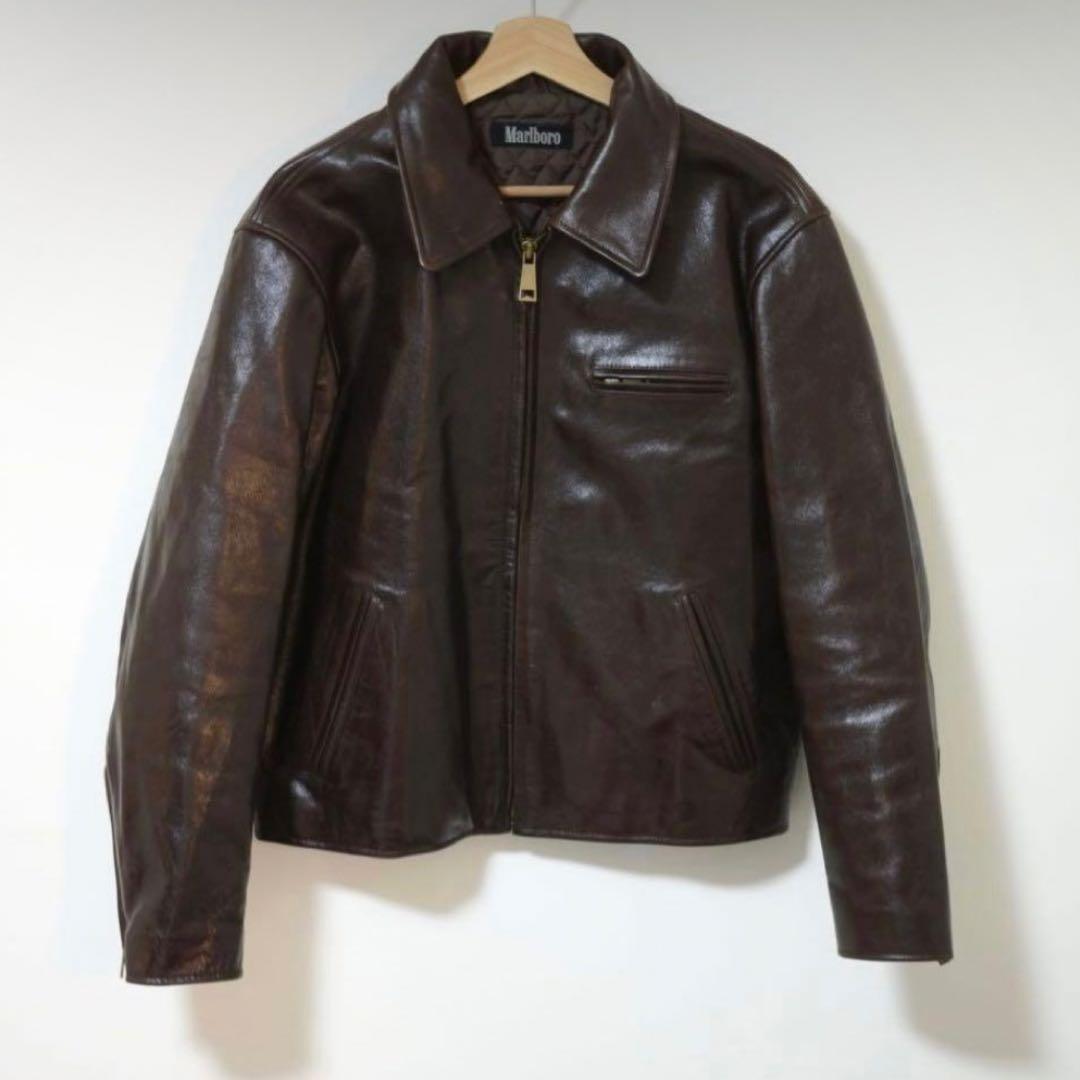 Marlboro leather mini jacket マルボロ