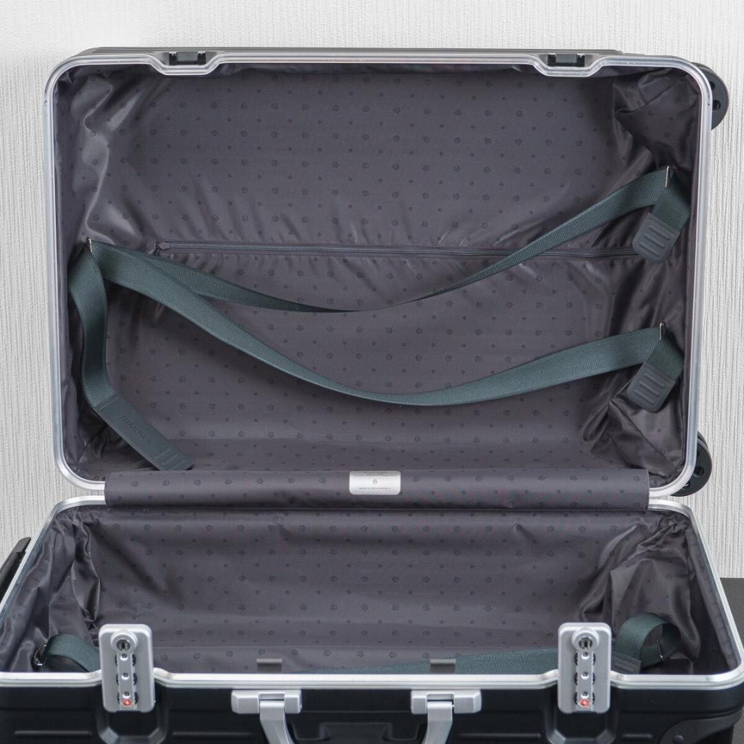 生涯保証 リモワ ハイブリッド チェックインM 62L 4輪 TSAロック 黒