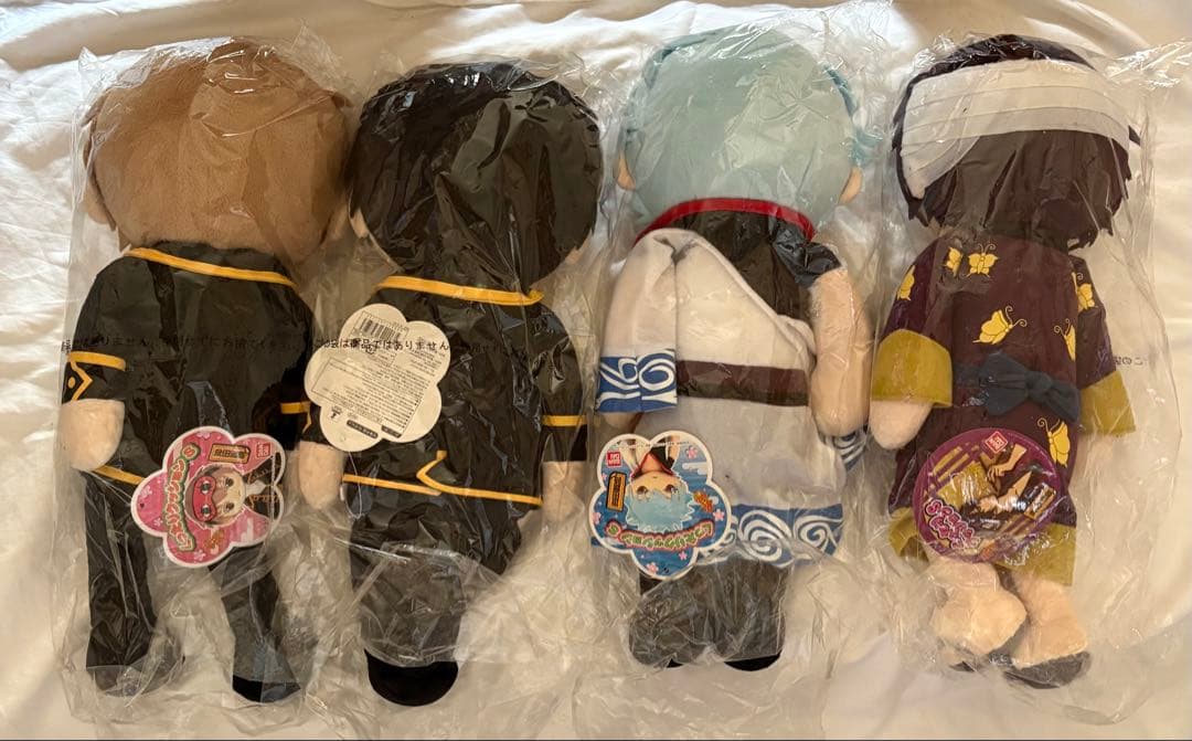 銀魂 くったり クッション S　坂田銀時 土方十四郎 沖田総悟 高杉晋助