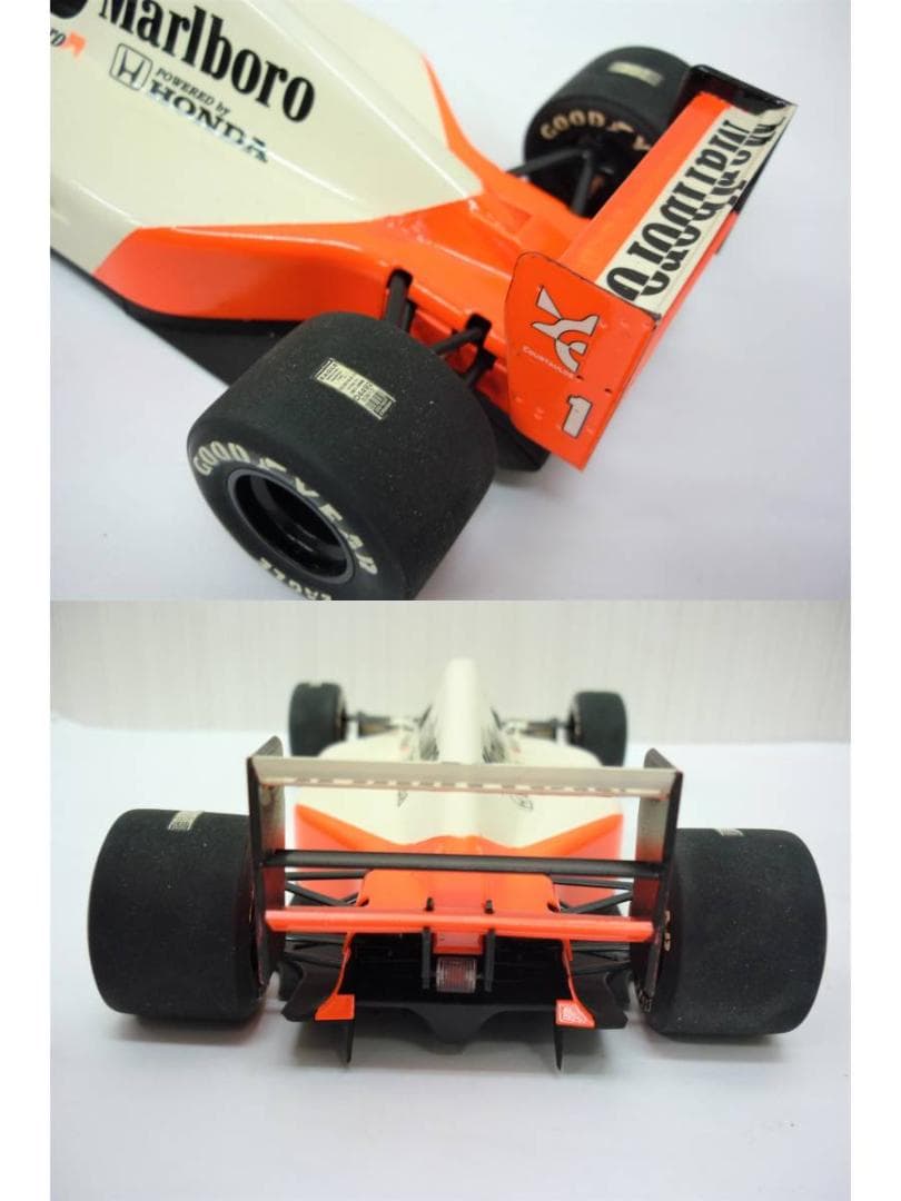 ④ タミヤ 1/20 MP4/7 セナ マクラーレン ホンダ 塗装済 完成品 a