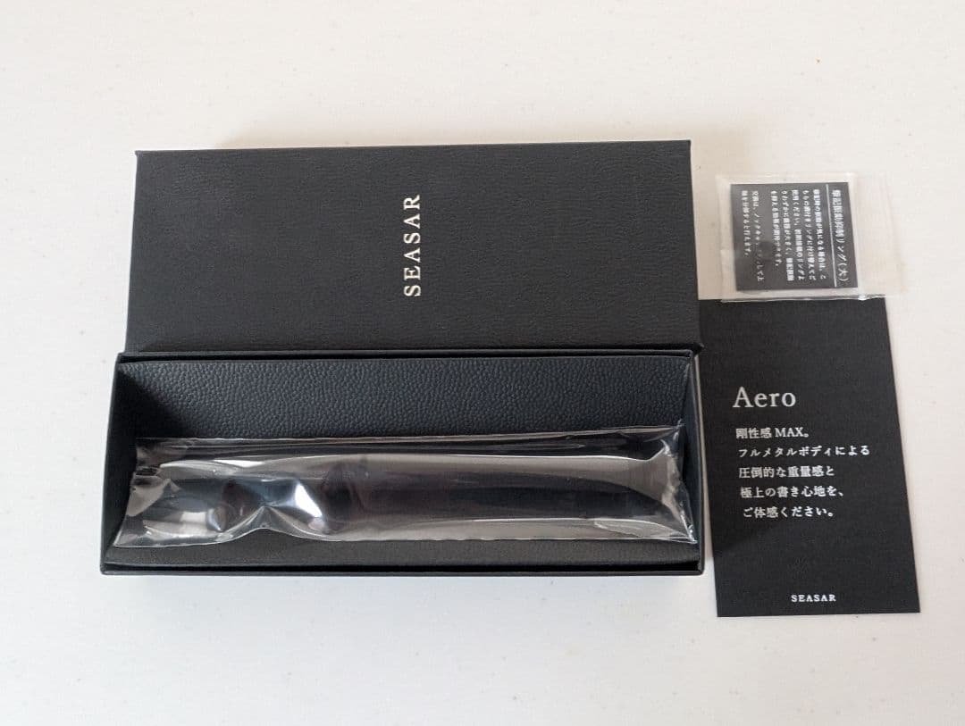 SEASAR Aero シャープペンシル 本体 ブラック