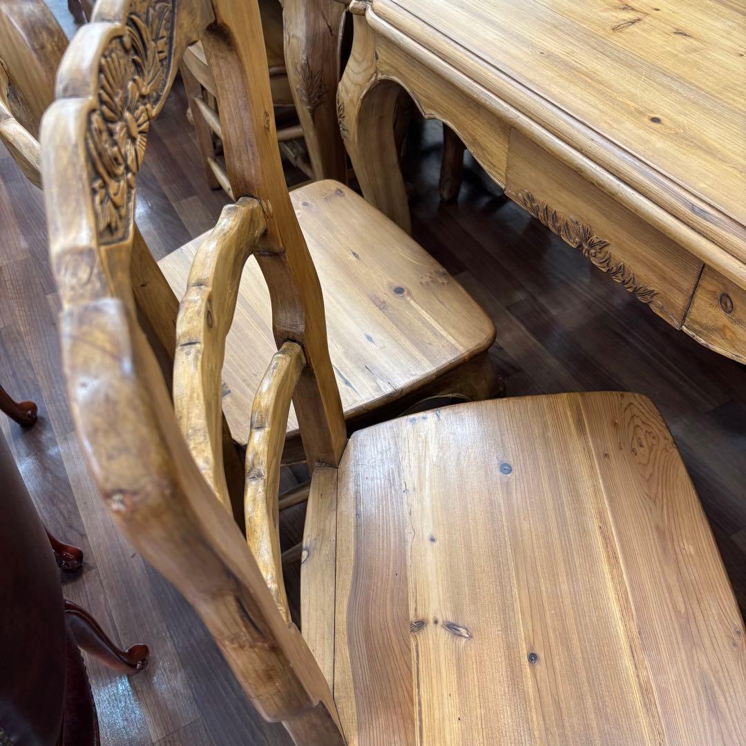 5点セット モンサンミッシェル ダイニングテーブル