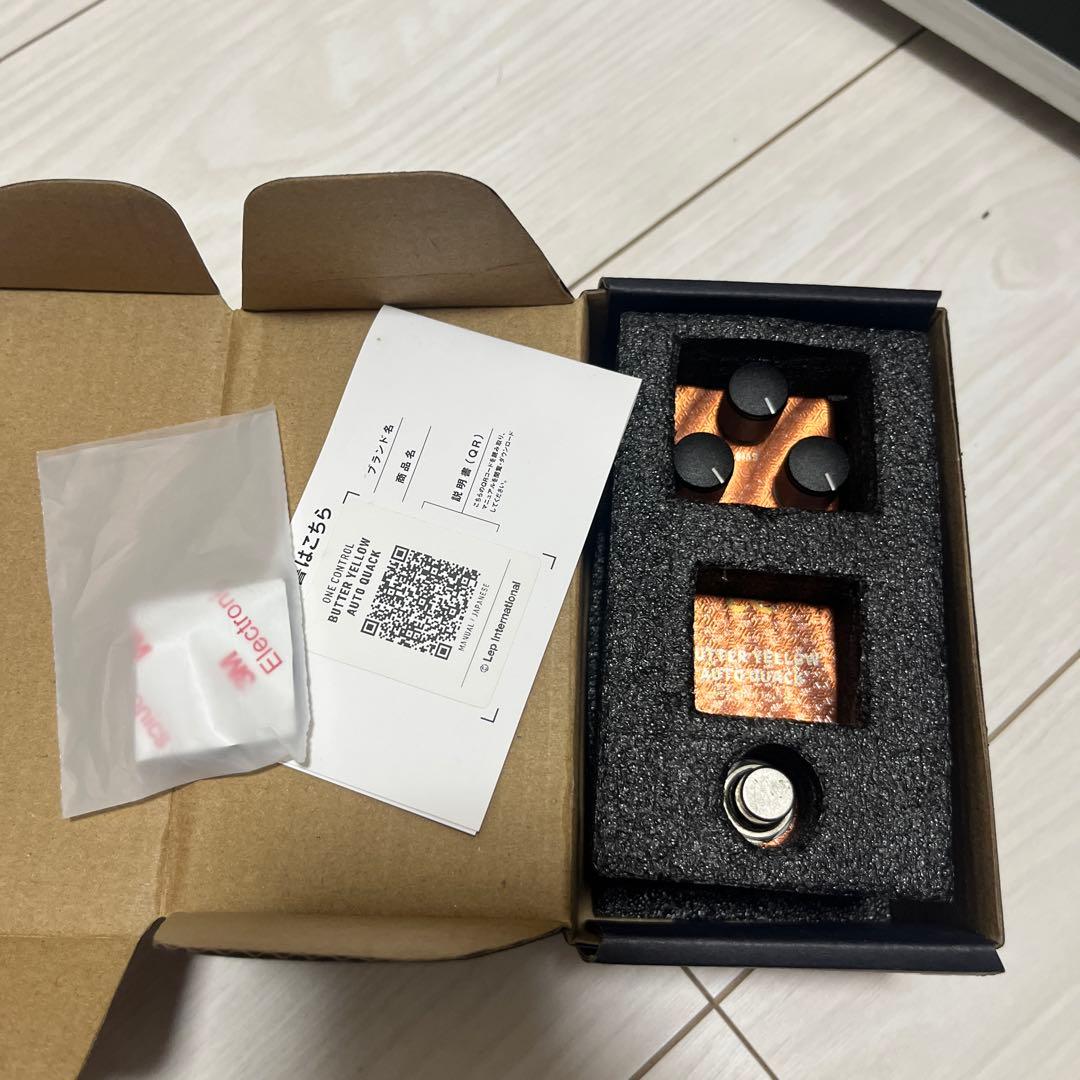 ギター ONE CONTROL BUTTER YELLOW AUTO QUACK