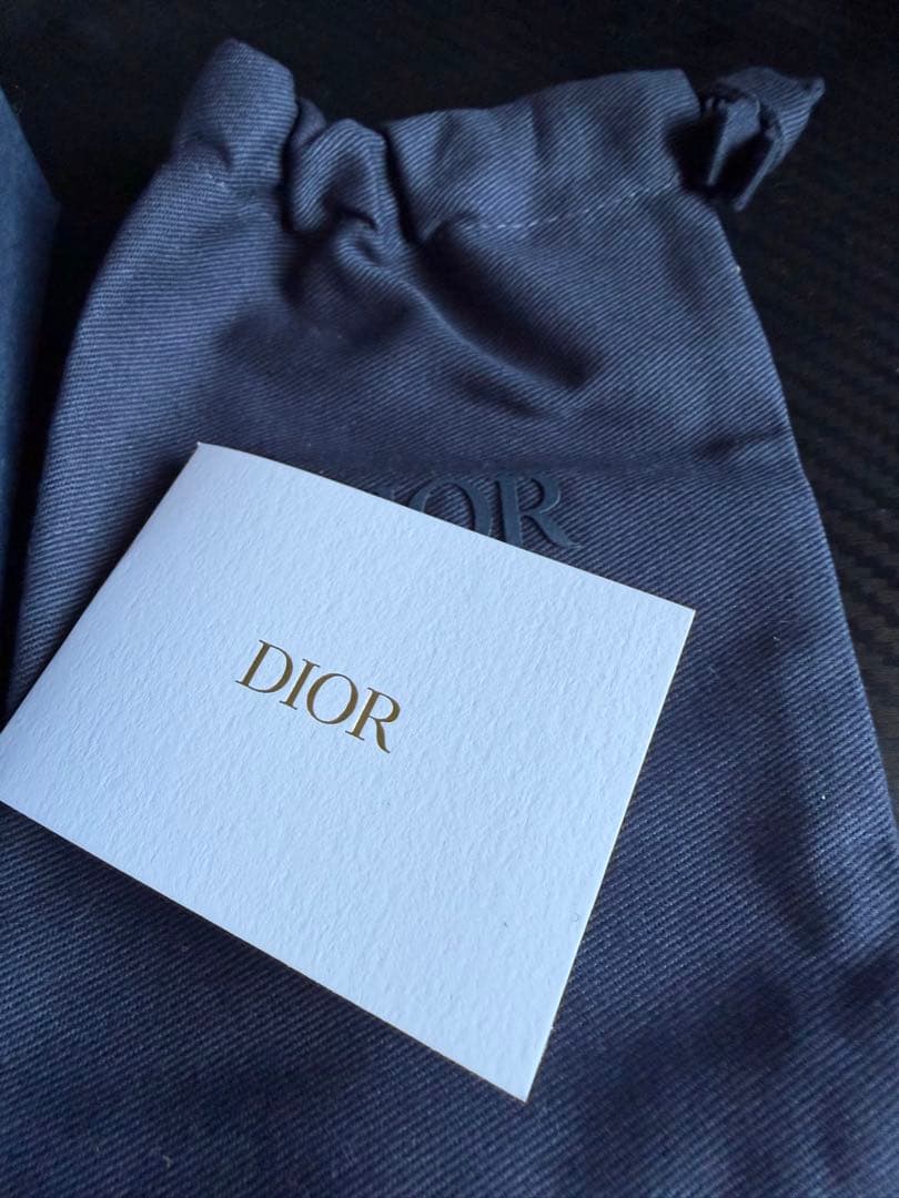 CD Icon ブレイドレザー ダブルブレスレット