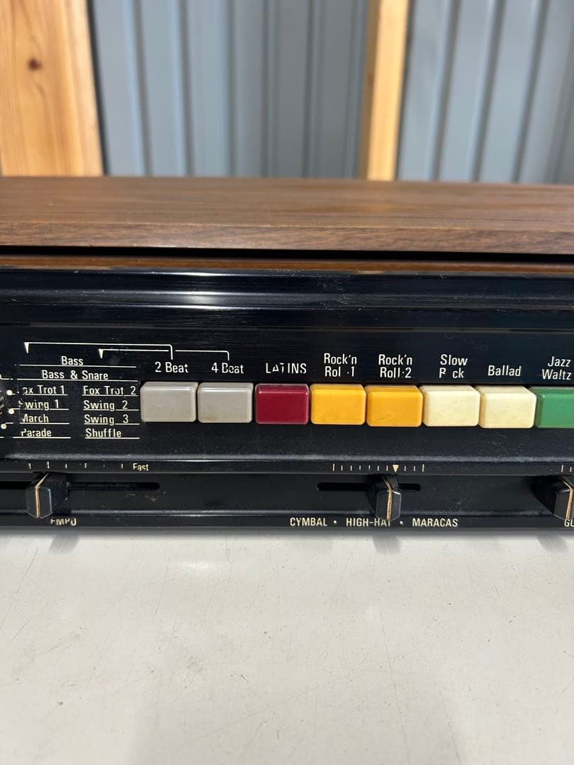 レトロ　アナログリズムマシン