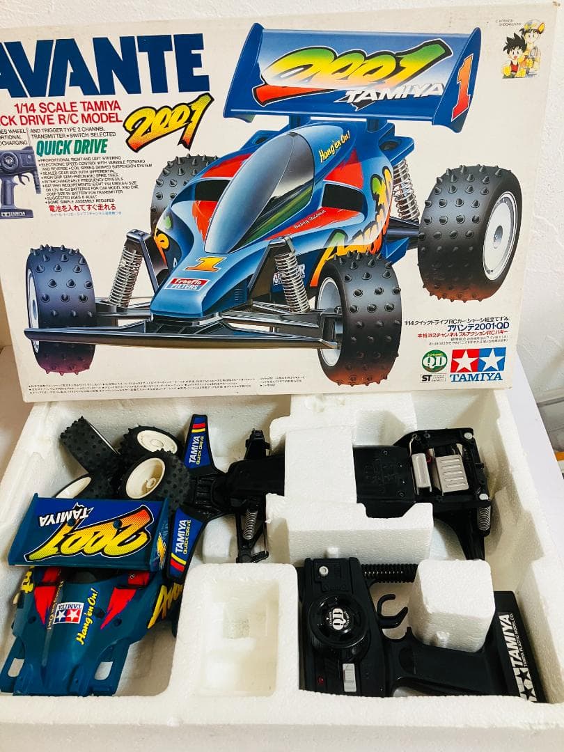 ジャンク パーツ品 タミヤ AVANTE アバンテ QD RC 1/14