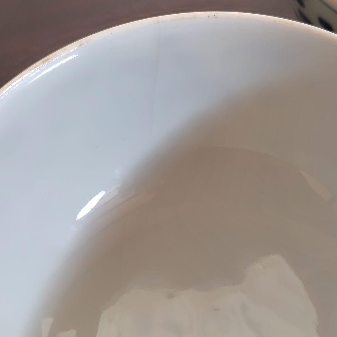 九谷焼　錦絵 金彩 蓋付き茶碗 飯茶碗 茶碗 5客 鳳凰 アンティーク 冬 春