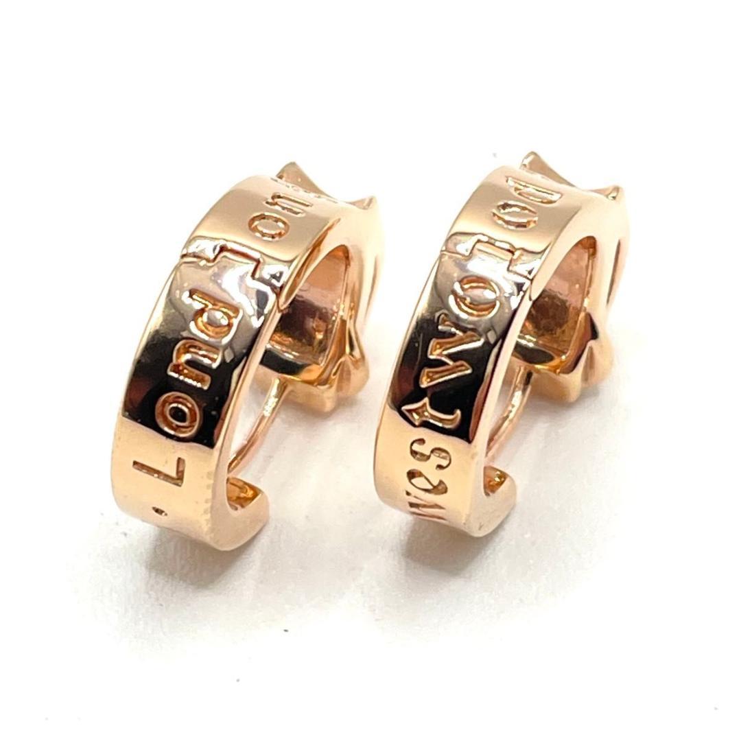 ★美品★Vivienne westwood ピアス フープピアス ピンクゴールド