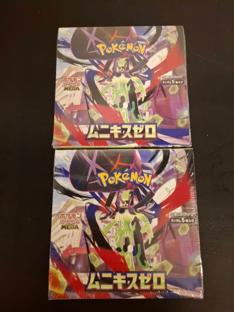 新品未開封】ポケモンカードゲーム MEGA ムニキスゼロ　シュリンク付き