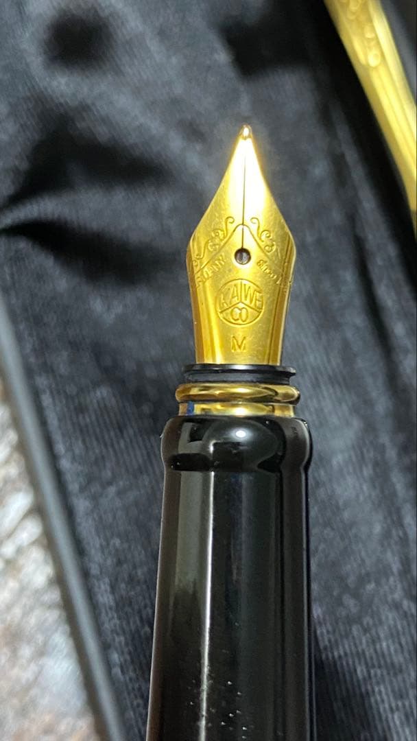 KawecoDia万年筆 黒Germany箱あり
