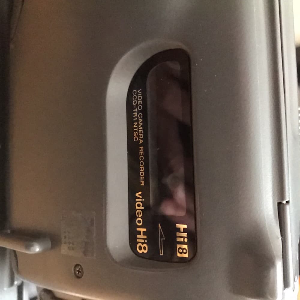 SONYハンディカム8ミリビデオカメラ