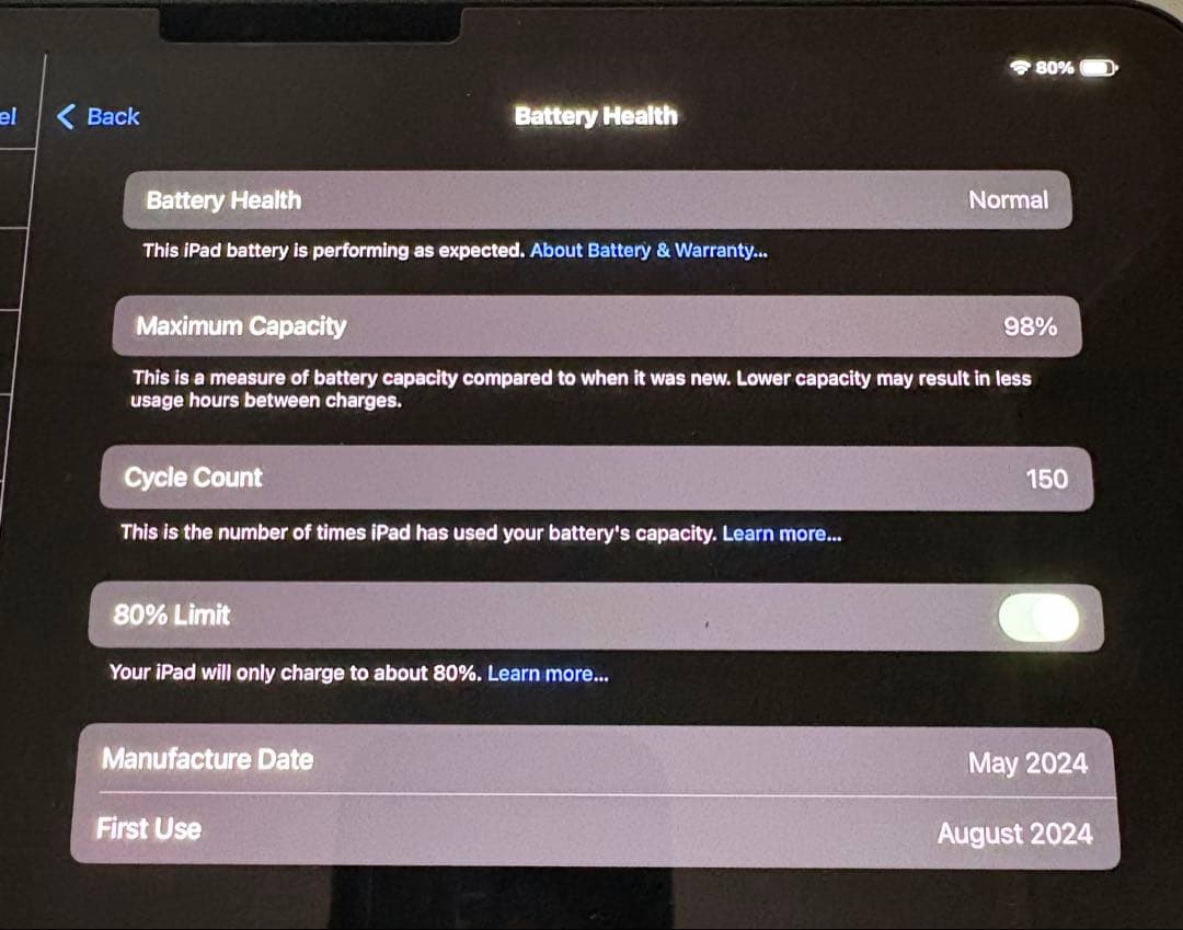 美品Apple iPad Pro 11インチ (M4) 256GB Wi-Fi