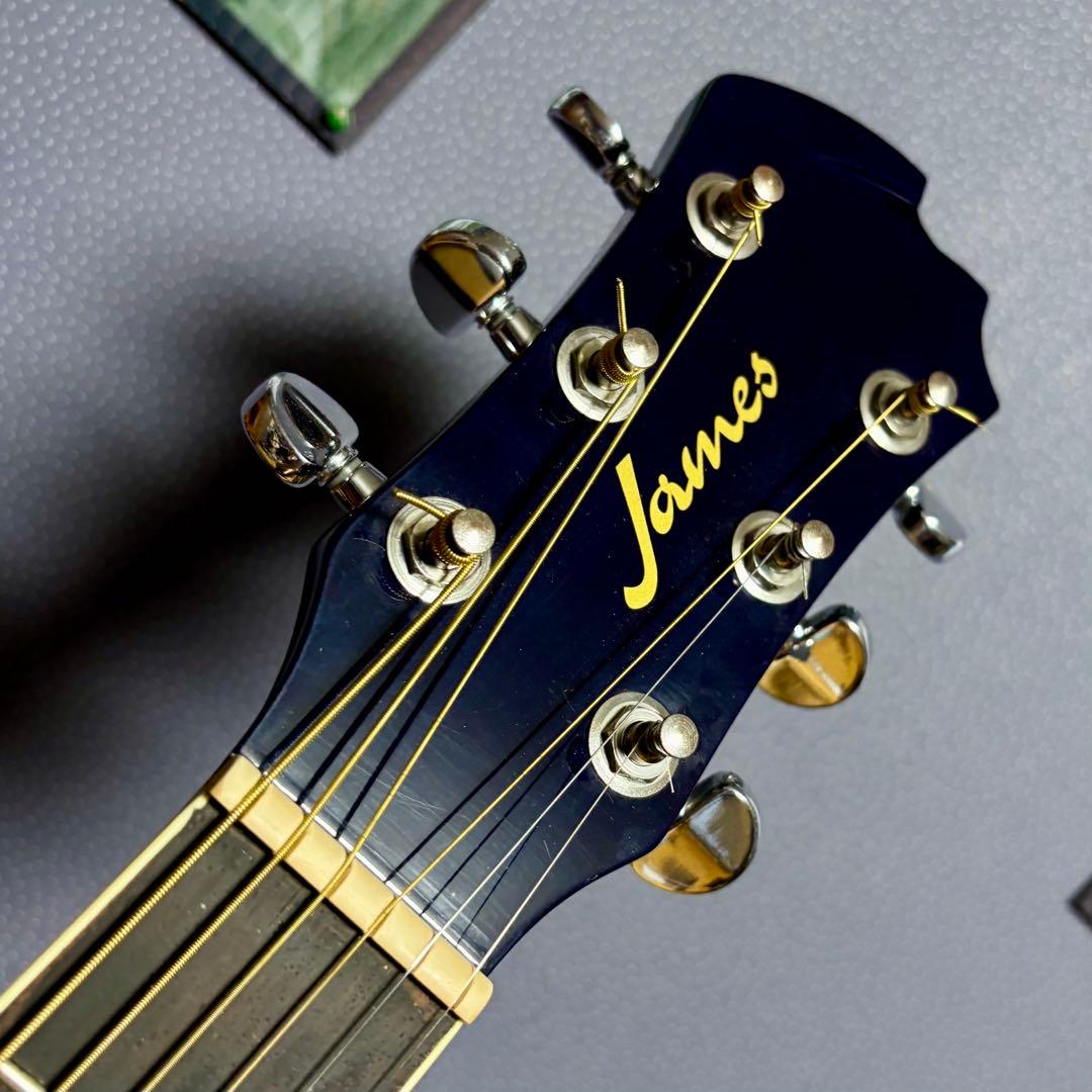 【美品エレアコ】James JF400-SBB fishmanプリアンプ装着