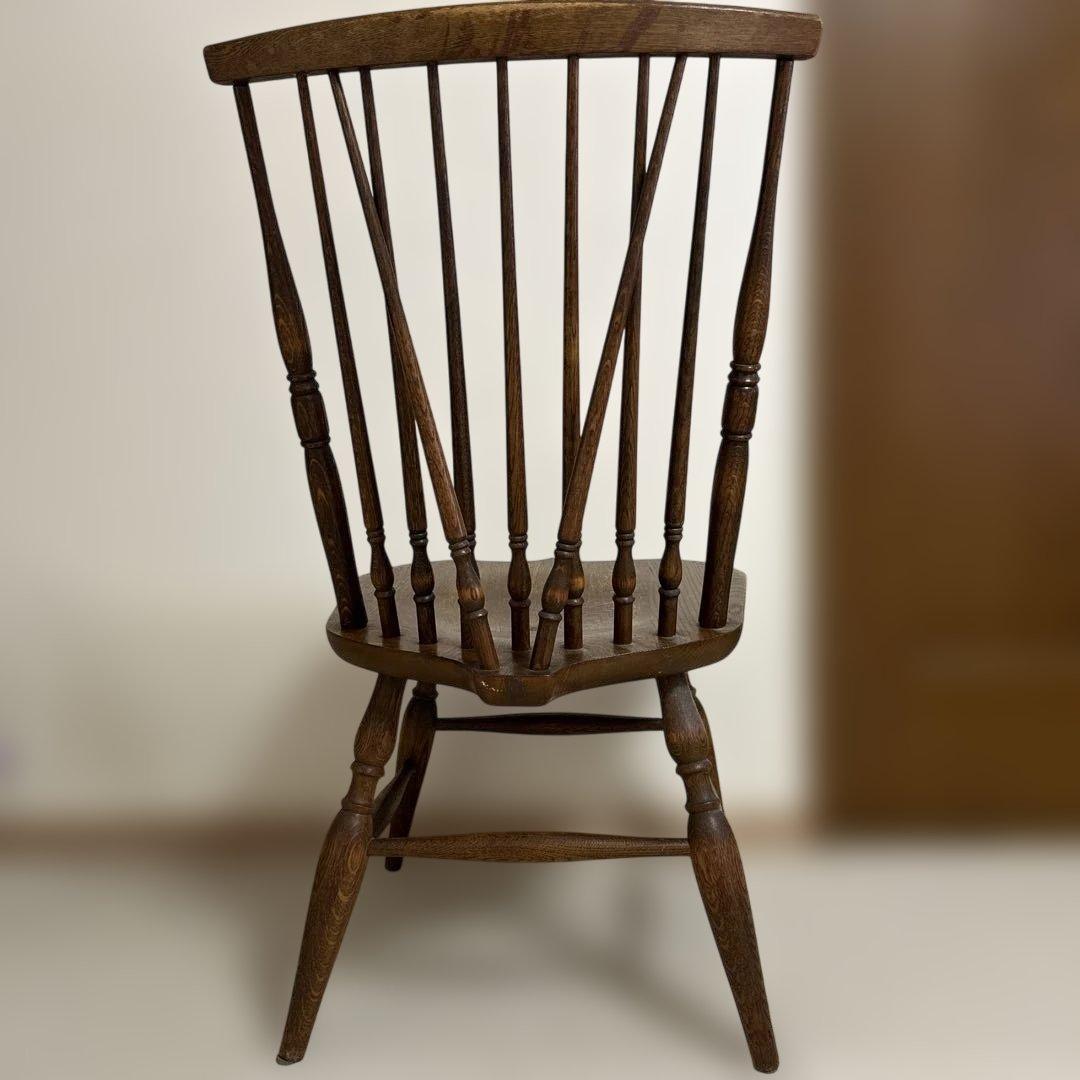 飛騨産業☆ヒダサンギョウ　キツツキマーク☆ウィンザーチェアー 木製