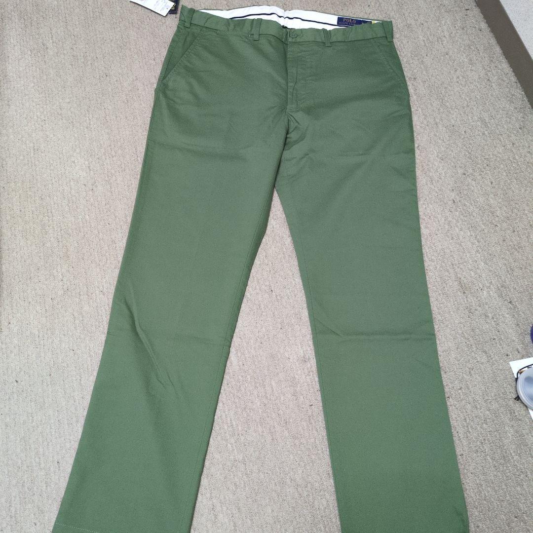 Polo Ralph Lauren チノパン 34/32 オリーブグリーン