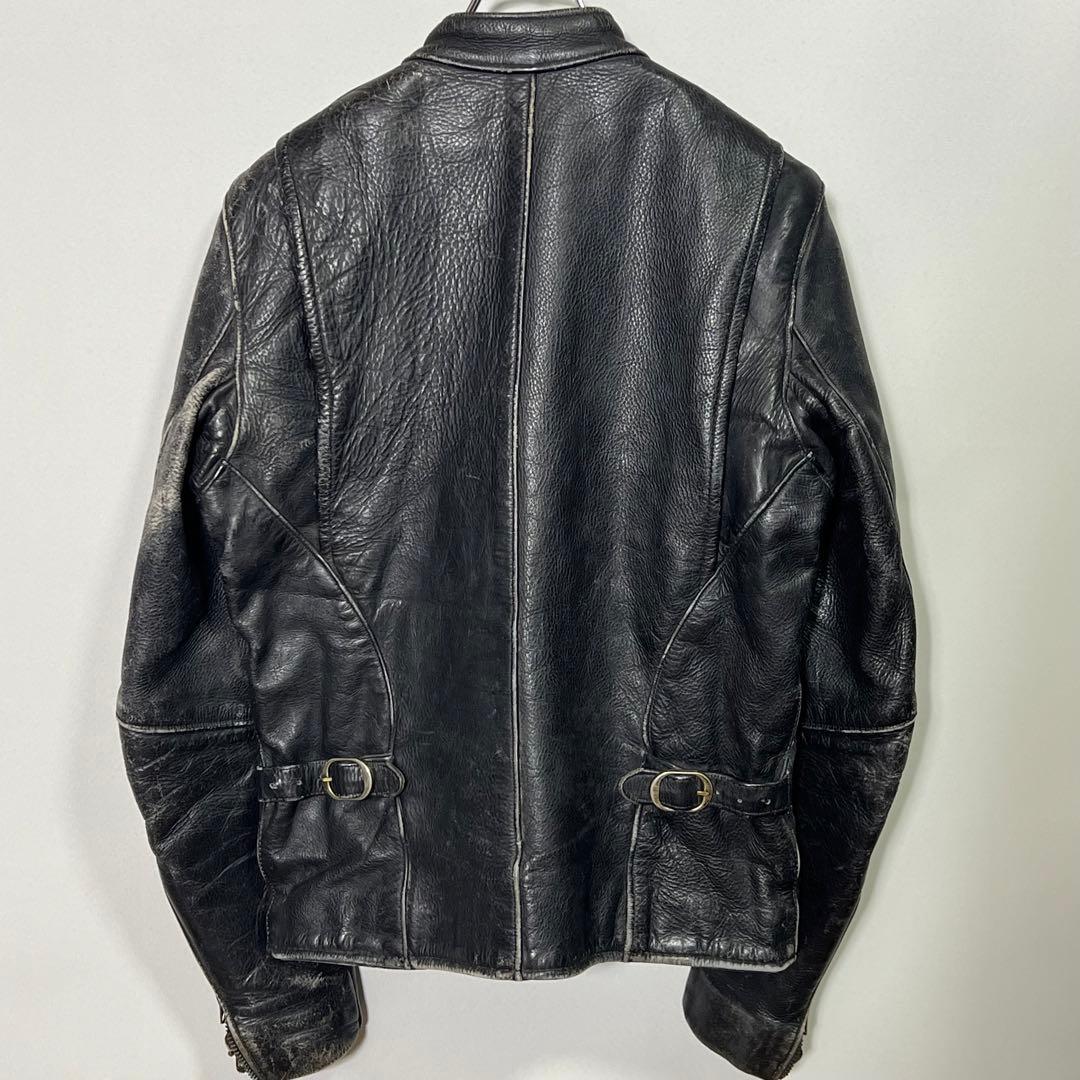 VANSON バンソン　シングル　ライダース　ジャケット　サイズ34
