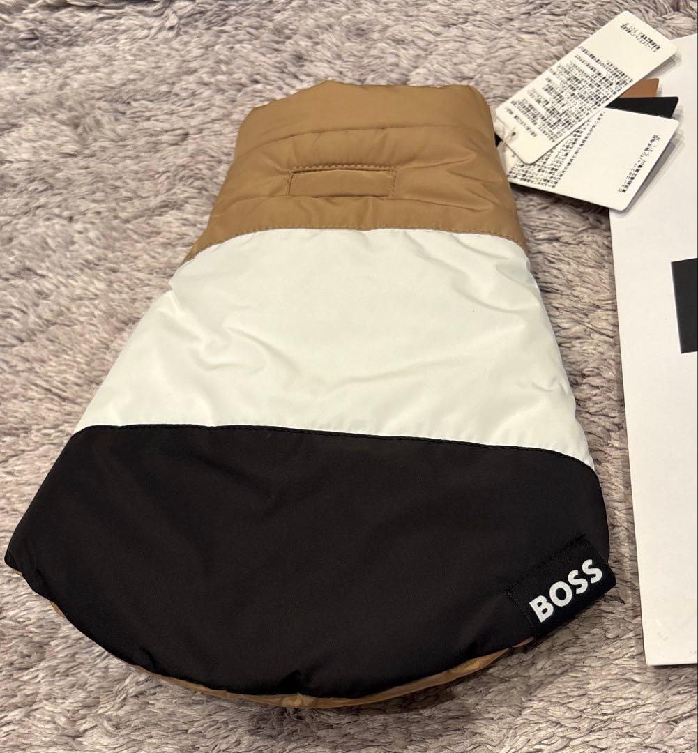 新品☆HUGO BOSS 犬用リバーシブルジャケット XS