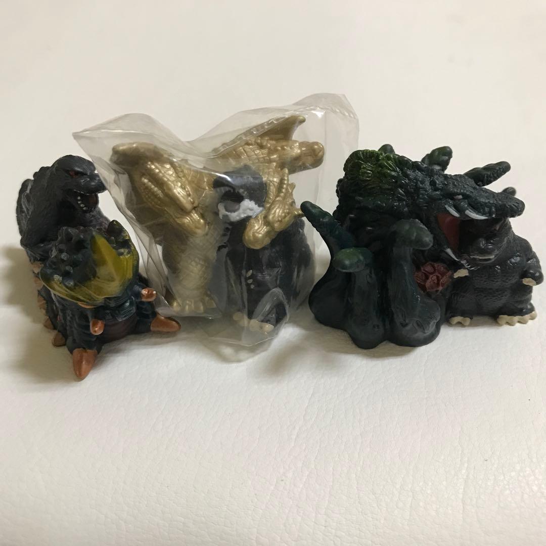 『ゴジラ』指人形 ソフビ 玩具 特撮