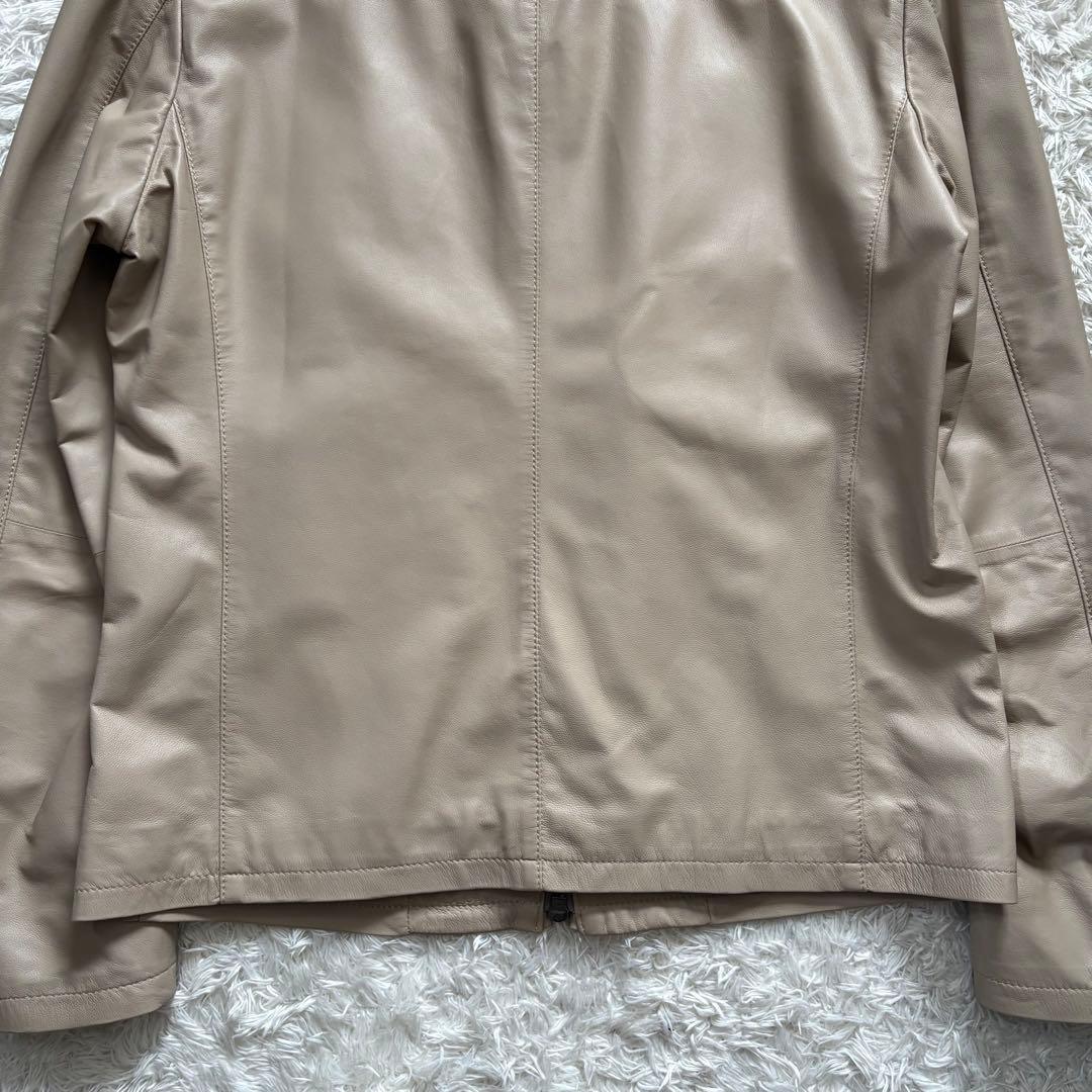 新品　ジョゼフオム　2025年モデル　レザージャケット　ライダースジャケット　M