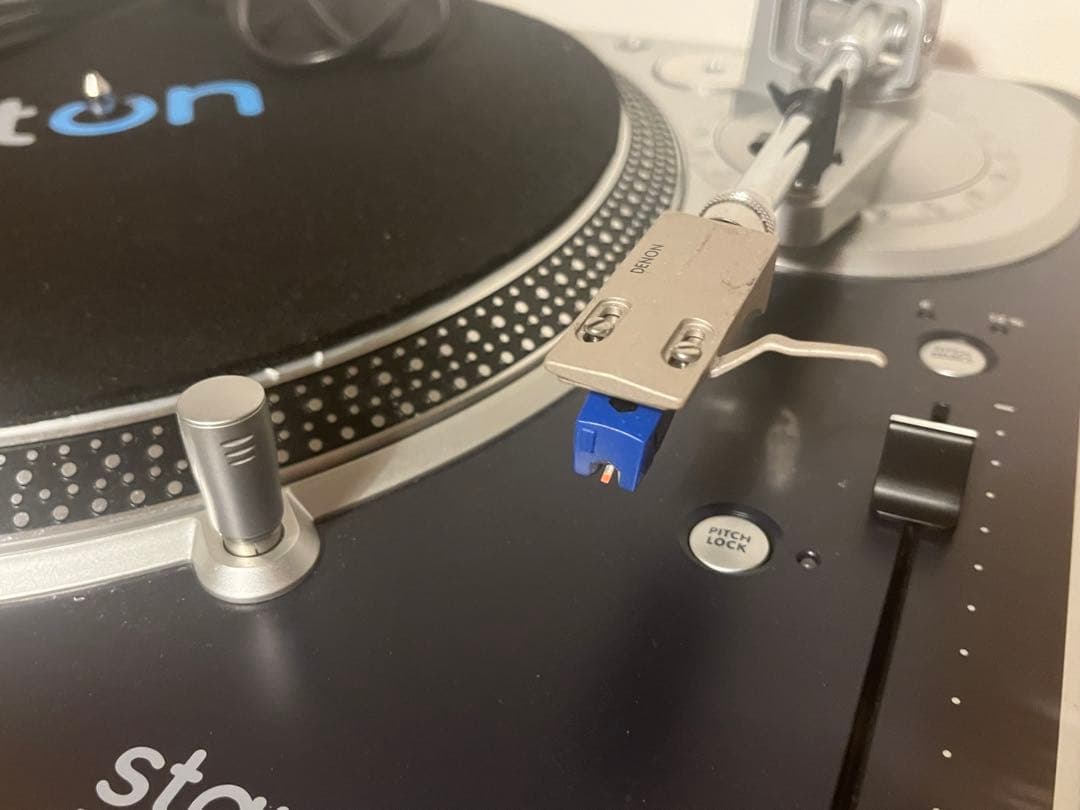 【てっぺ】Stanton T.80 DJターンテーブル 2台セット　針付き