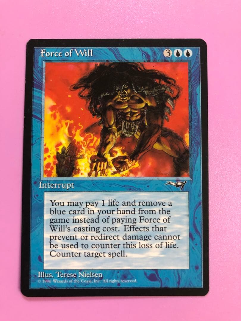 MTG Force of Will 意志の力 アライアンス