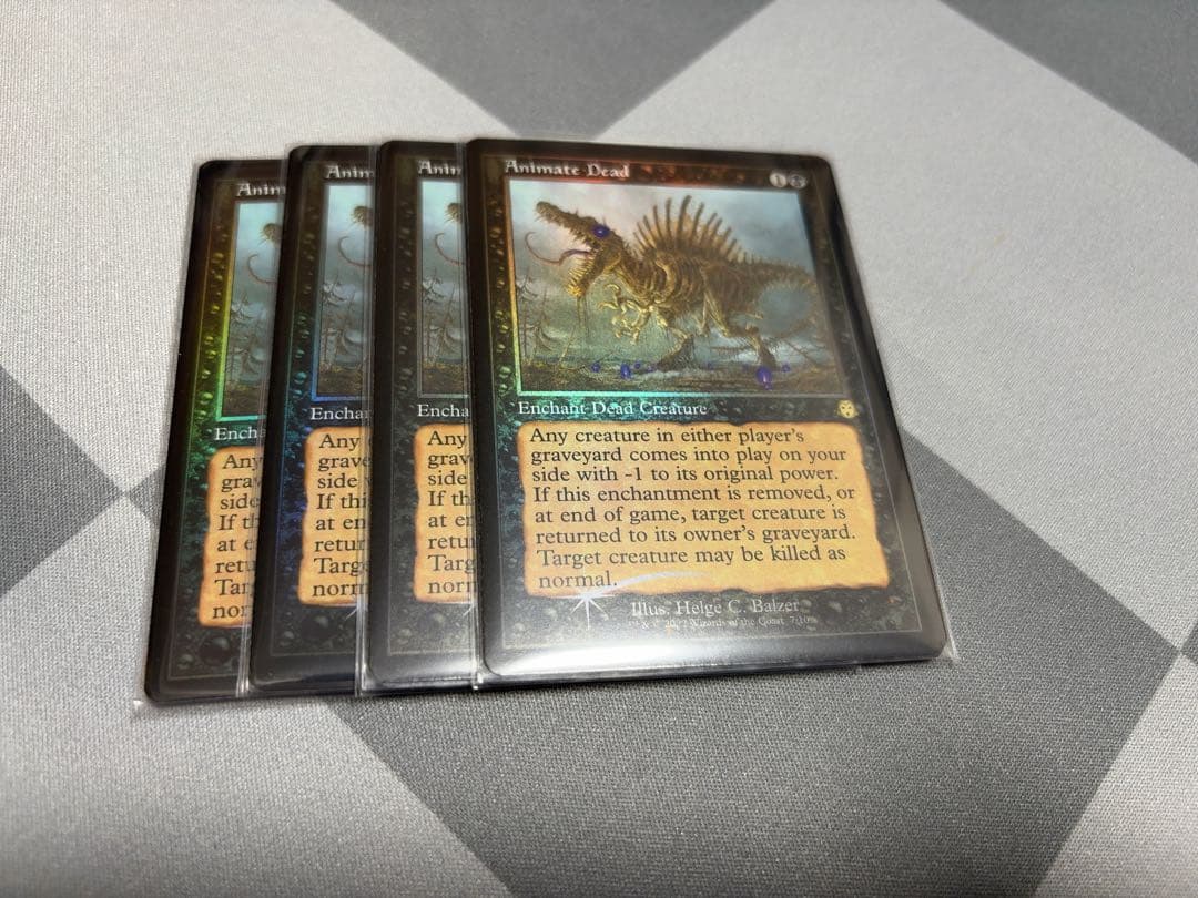 《動く死体/Animate Dead》[ジャッジ褒賞] 4枚セット