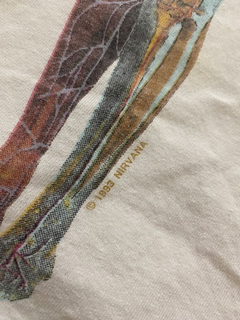 レア NIRVANA ビンテージ IN UTERO Tシャツ
