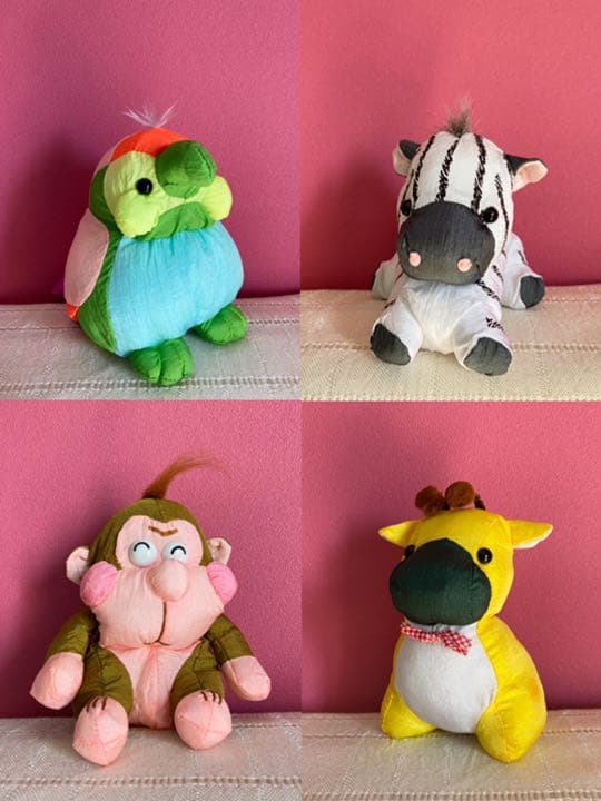 ビンテージ 70s ぬいぐるみ 10匹 SET デッドストック