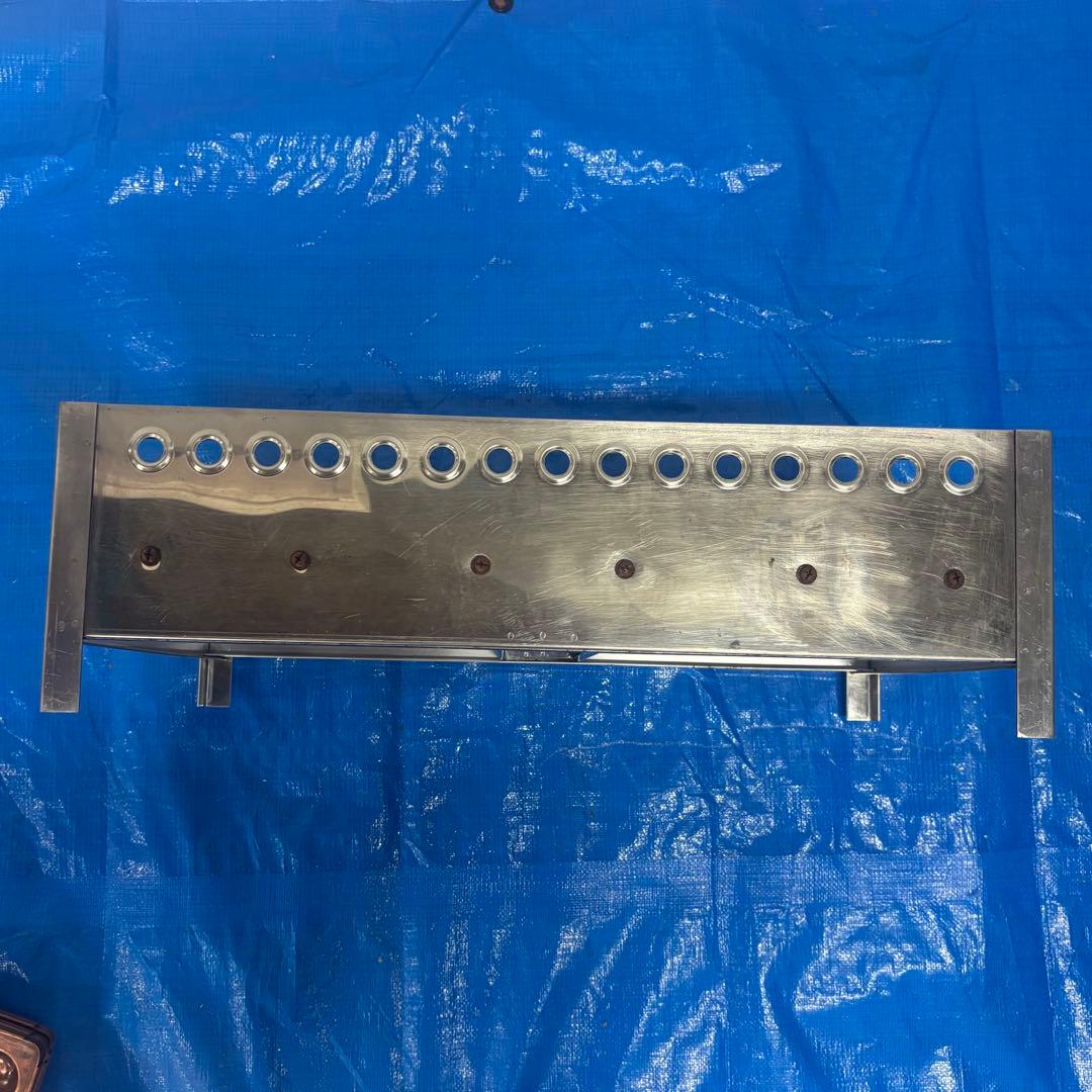 プロ用ガス式たこ焼き器 銅板3プレート 54穴　最終値引　超メルカリ市