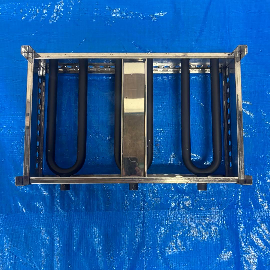 プロ用ガス式たこ焼き器 銅板3プレート 54穴　最終値引　超メルカリ市