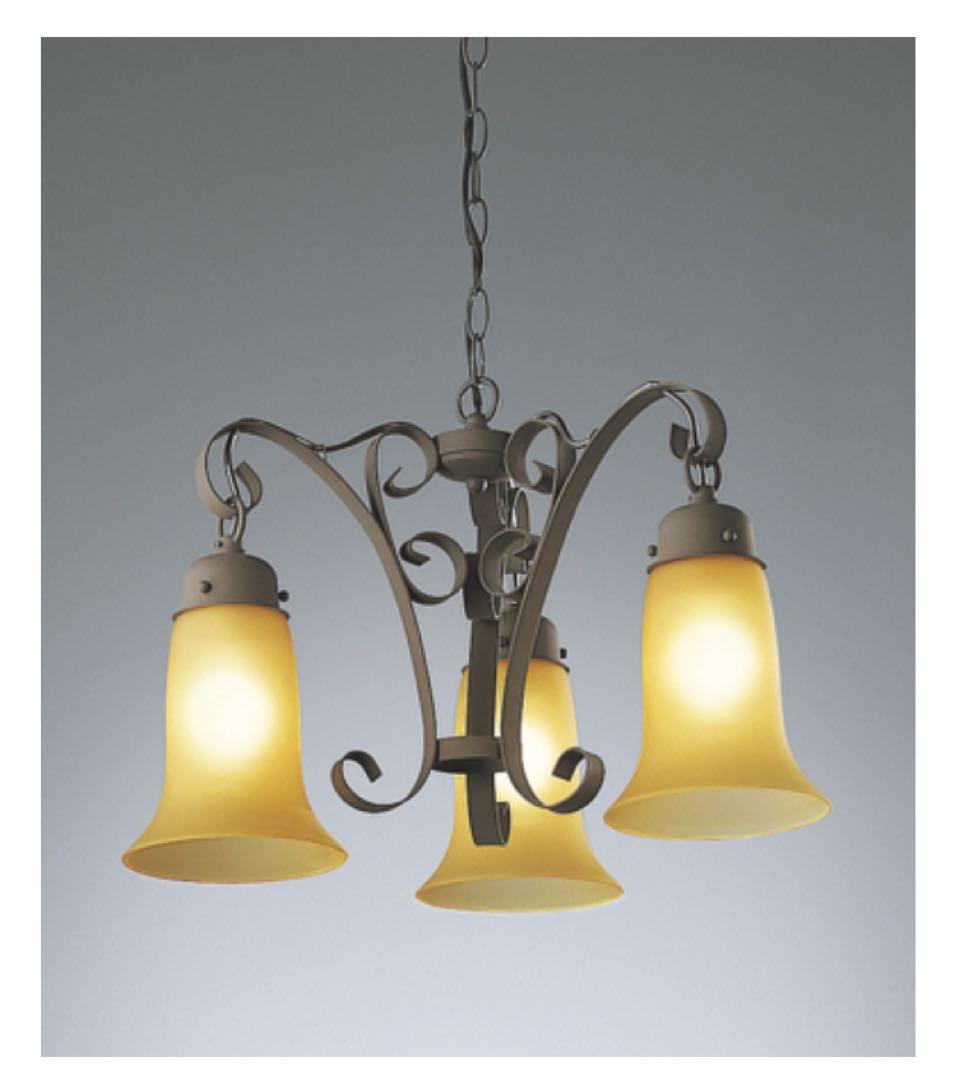 オーデリック アンティーク調シーリングライト　品番：OC 006 806LC