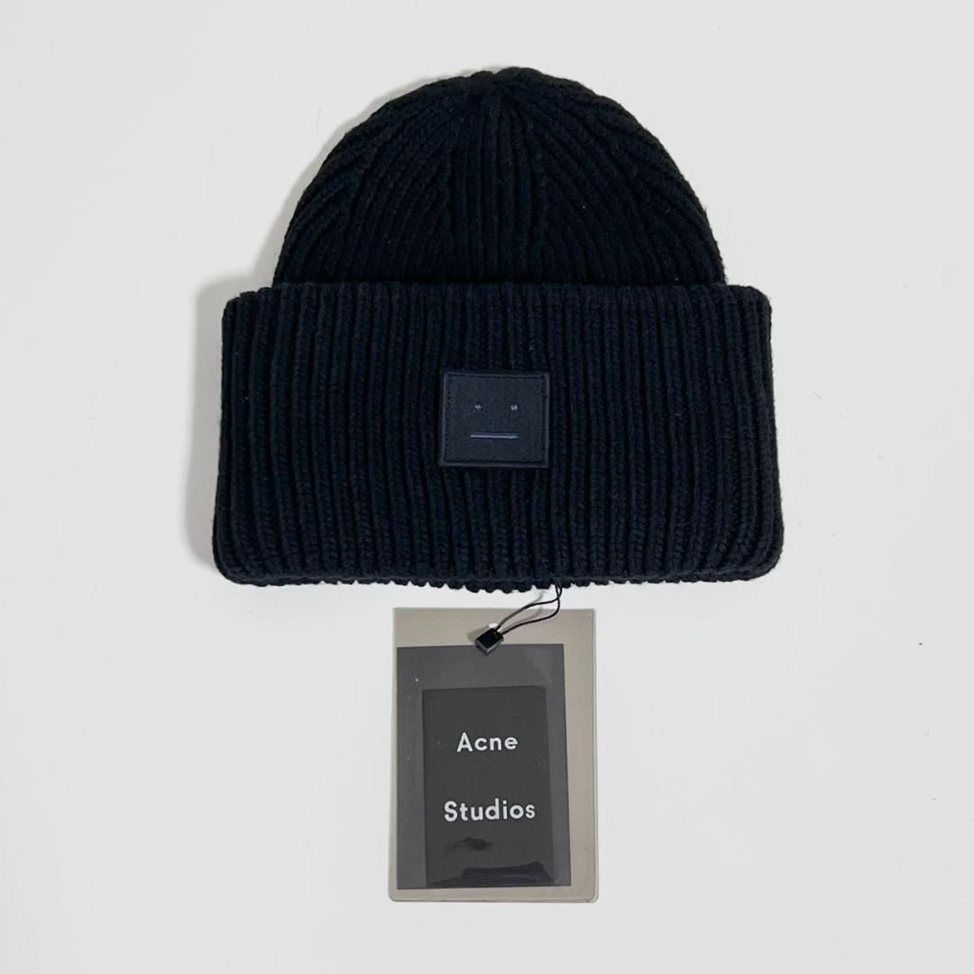 Acne Studios ブラック ニット帽 断捨離