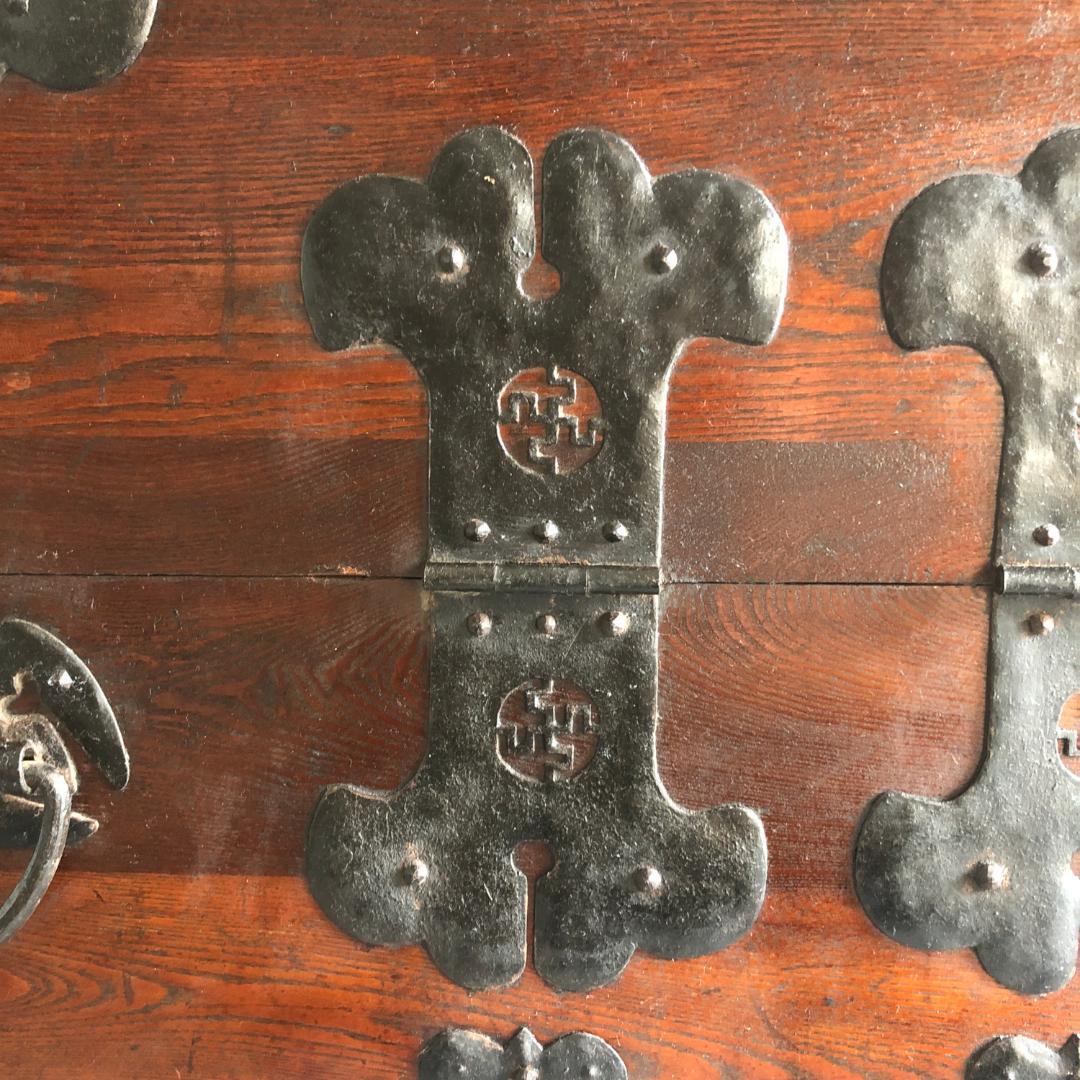 李朝家具 半閉櫃（バンダジ）