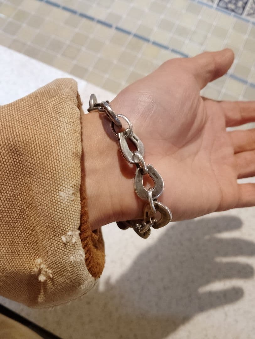 す*し様 総重量　47.8g　DRY BONES オールシルバーオールドホースシ