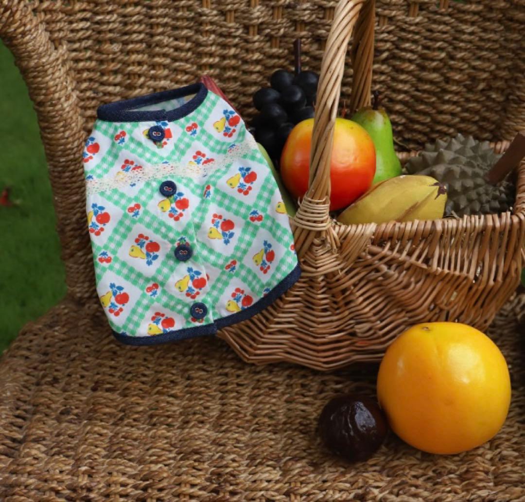 アトリエgg 「フルーツバスケット」 ガーデンエプロン
