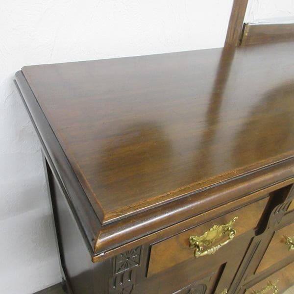 イギリス アンティーク 家具 サイドボード キャビネット 什器 英国 6967c