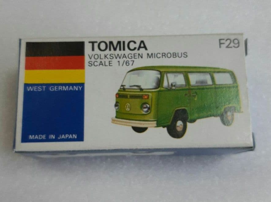 トミカ 外国車シリーズ F29 フォルクスワーゲン マイクロバス TOMY