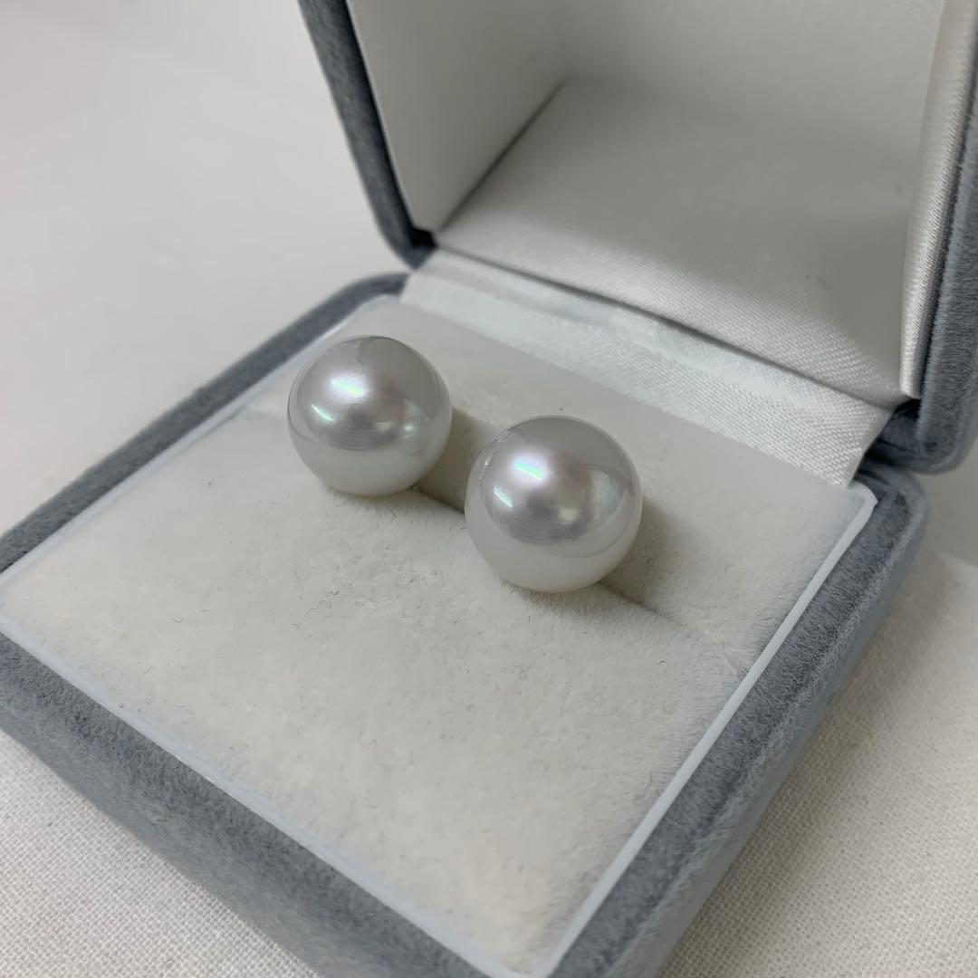 天使テリ最強　オーロラフェニックス　約13.2mm ピアス金額①