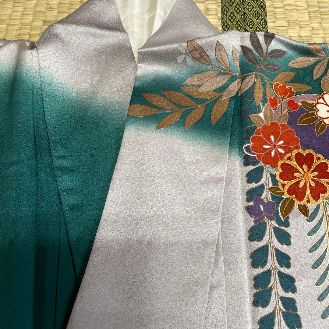 正絹　高級振袖　長襦袢セット