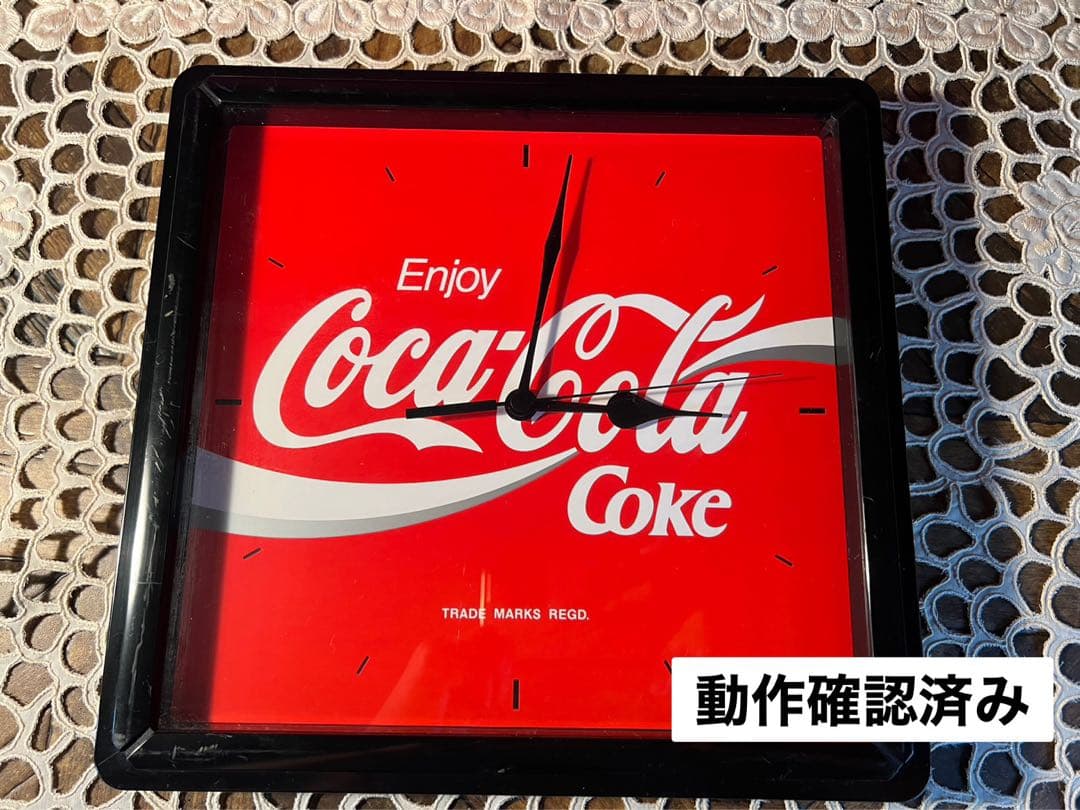 希少 コカコーラ 時計 温度計 セット インテリア アンティーク レトロ 当時物