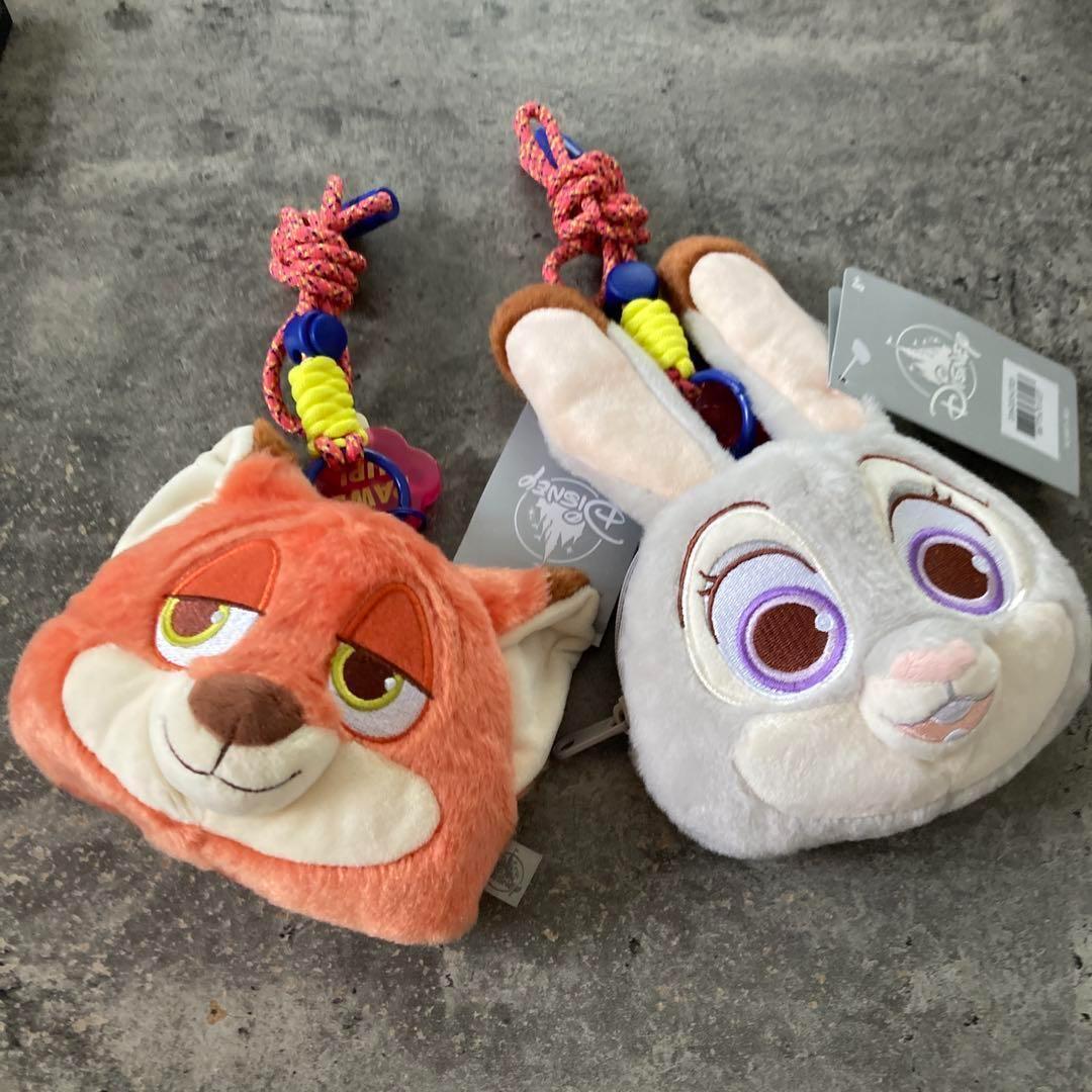 ディズニー　ズートピア　ポシェット　パスケース　ジュディ　ニック☆