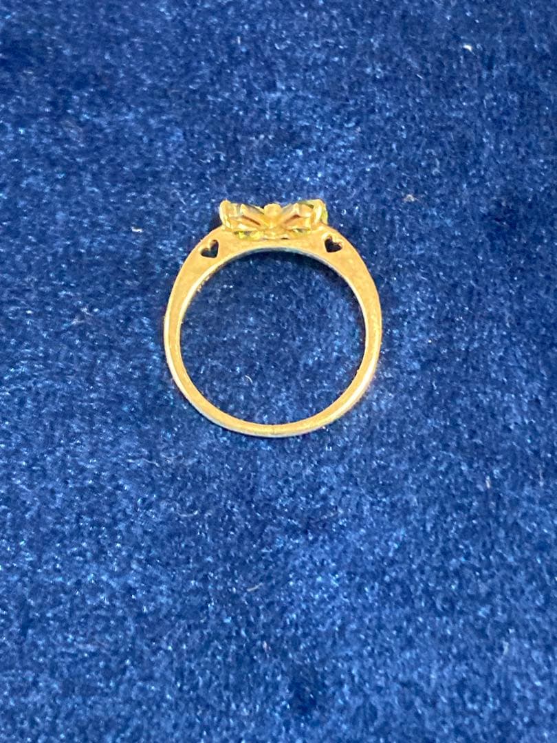 【TSUTSUMI】ペリドット ピンキーリング